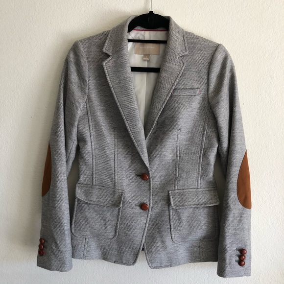 Banana Republic Jackets & Blazers - Banana Republic Hacking Jacket Tweed, Grey, 2